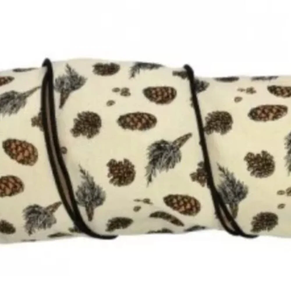 Canvas Pinecone Ribbon 4